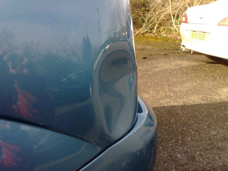 Dent removal work by Dentbuster